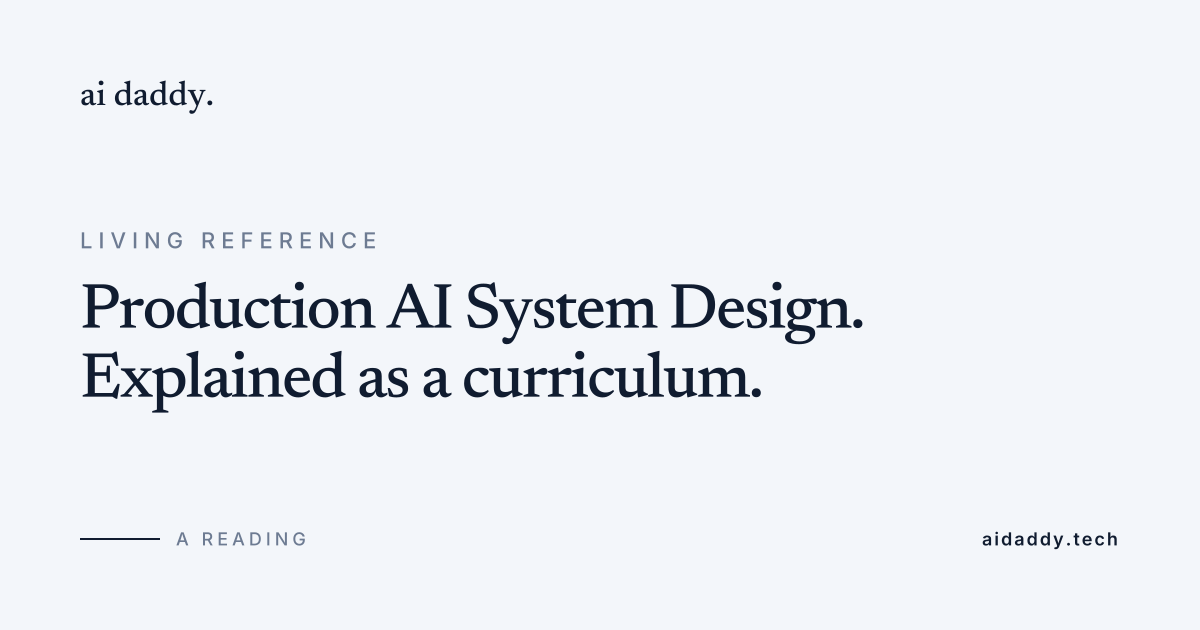 AI Daddy · AI system design and interview prep